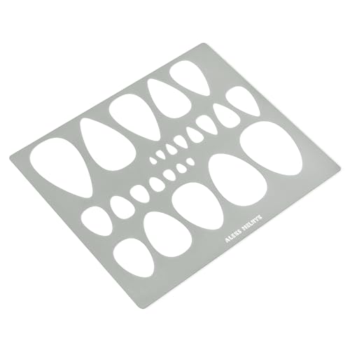 Aleks Melnyk Metal Teardrop Earring Stencil