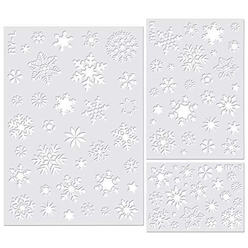 Christmas Snowflake Stencil Template for Scrapbooking