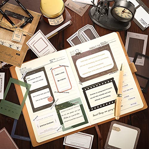 Assorted Frame & DIY Craft Scrapbooking Stickers - 135 Pieces