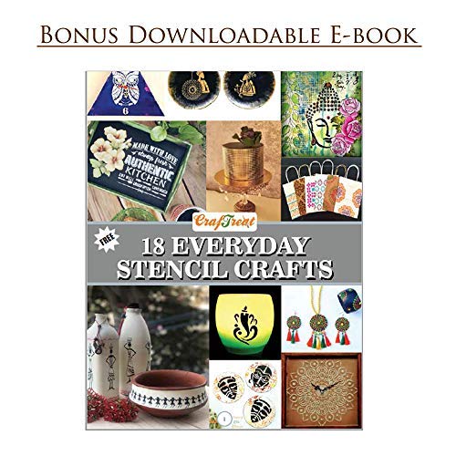 Reusable Geometric Stencils for Scrapbooking and Crafts