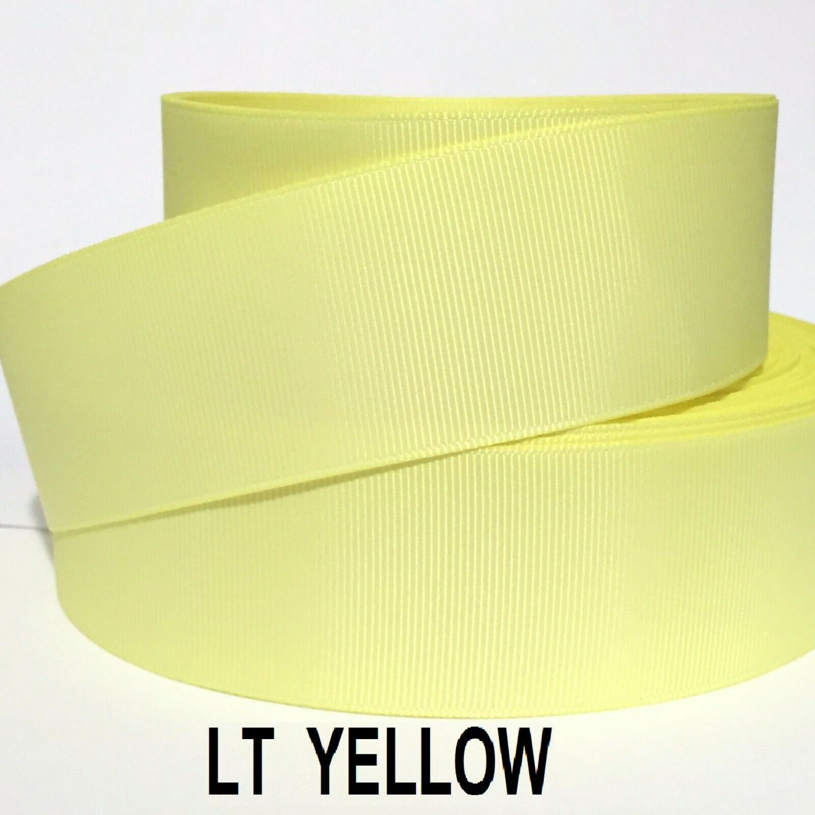 1 Color Solid Grosgrain Ribbon Bulk Wholesale