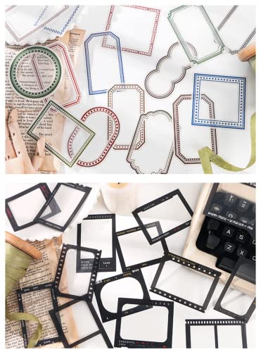 Assorted DIY Decorative Scrapbooking Stickers - 60pcs - 4 Sets