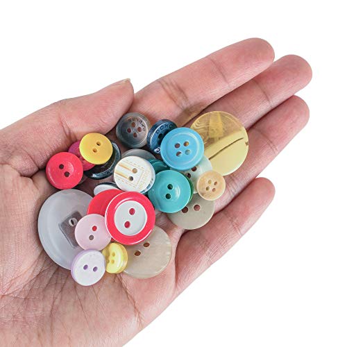 Button Variety Pack for Scrapbooking and Crafts