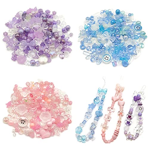 Assorted Acrylic Beads Charms for DIY Scrapbooking