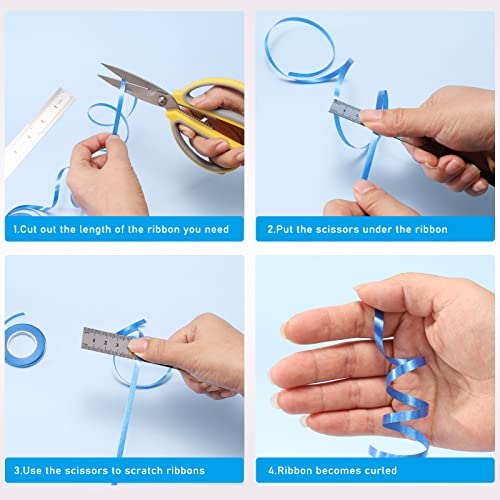 Colorful Curling Ribbons for Scrapbooking - Set1