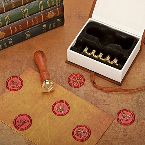 Blessing Wax Seal Stamp Kit, 6 Pieces