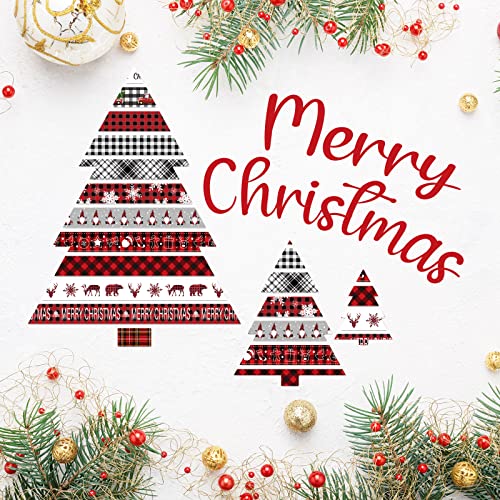 Christmas Plaid Washi Tape with Holiday Patterns - Scrapbooking