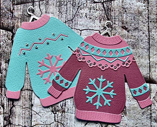 Cute Ugly Sweater Metal Cutting Dies for Scrapbooking