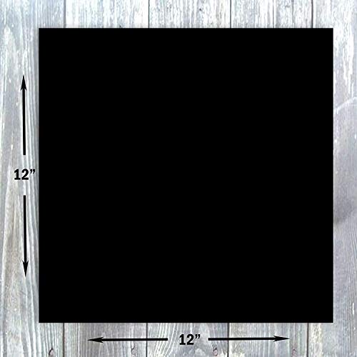 25 Pack of Black Cardstock Scrapbook Paper
