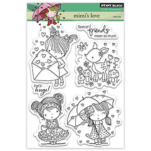 Penny Black Scrapbooking Die Cut, Mimi's Love