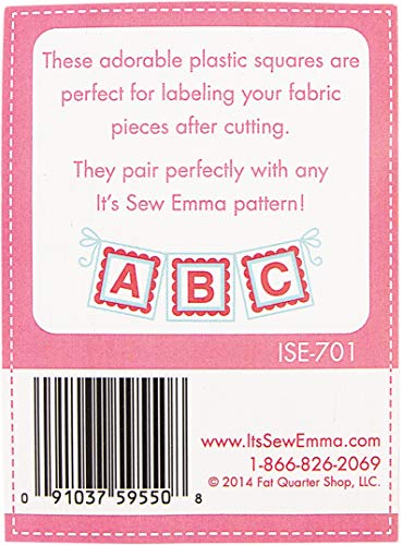 Pink ALPHABITTIES Scrapbooking Labels - 1 Count