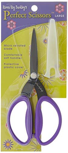 Purple Karen Kay Buckley Scrapbooking Scissors
