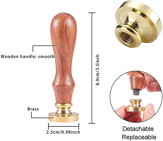 Skull Flower Wax Seal Stamp for Scrapbooking