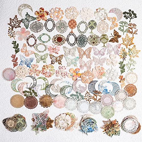 Vintage Lace Cutouts for Scrapbooking - 180pcs