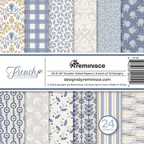 French Country 6x6 Scrapbook Paper Pad by Reminisce
