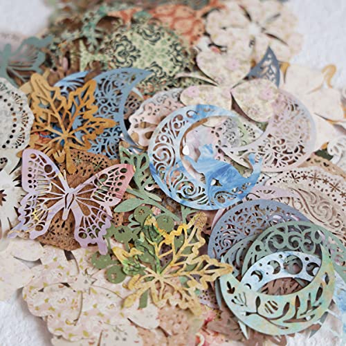 Vintage Lace Cutouts for Scrapbooking - 180pcs