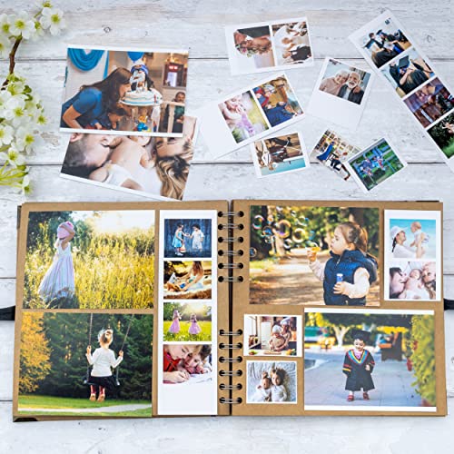 Bstorify 8x8 Scrapbook Album – 60 Pages