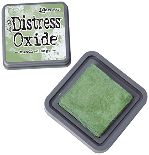 Vibrant Tim Holtz Distress Oxides Ink Pad - Bundled Sage