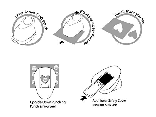 1" Maple Leaf Lever Craft Punch - Autumn/Halloween Scrapbooking