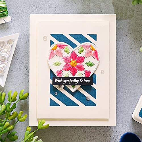 Greeting Words Stamp Set for Scrapbooking & Card Making