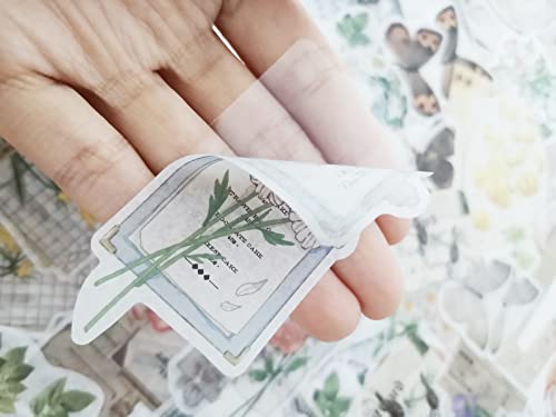 Vintage Flower Scrapbook Supplies Pack - 260 Pieces