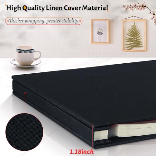 Artfeel Self-Adhesive Scrapbook: Large Photo Album for Various Sized Pictures