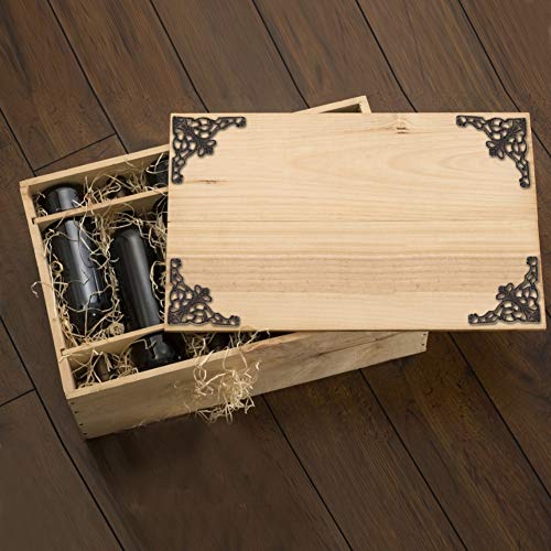 100PCS Bronze Corner Embellishments for Scrapbooking