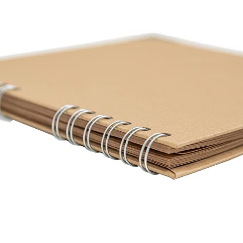 DIY Scrapbook Album: 8x8 Inch, 60 Pages