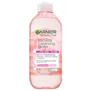 Garnier Rose Water Micellar Water Cleanser, 400mL
