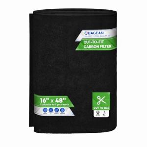 Activated Carbon Filter Sheet - Cut to Fit 16"x48