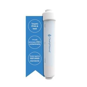 Clearly Filtered Inline Water Filter for Refrigerators