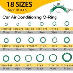 NBRINGO 265 Pcs A/C O Ring Seal Kit