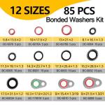 NBRINGO 265 Pcs A/C O Ring Seal Kit