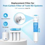 AQUA CREST FF35 Inline Water Filter Replacement