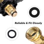 15-Pack Propane Tank Gaskets and O-Rings Set