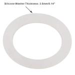 DERNORD Silicone O Rings - 41mm Inner Diameter (2 Pack)
