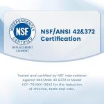 AQUA CREST 6-Pack Brita® Compatible Water Filters