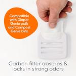 Diaper Genie Carbon Filter Pack for Odor Control