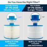 SpiroPure Replacement Filter for Bullfrog Spas