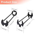 Four-Jaw Basin Wrench Set for Tight Spaces