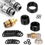 500 Pcs Rubber O-Ring Assortment Kit