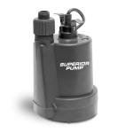 Superior Pump 1800GPH Submersible Utility Pump
