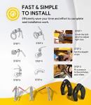 Hydraulic Seal Installation Tool & Gland Wrench Set