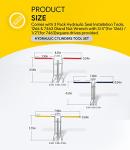 Hydraulic Seal Installation Tool & Gland Wrench Set