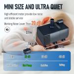 Compact Automatic Sump Pump with Water Sensor