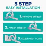 PUR PLUS 3-in-1 Faucet Water Filter System