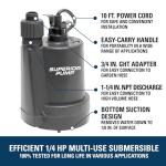 Superior Pump 1800GPH Submersible Utility Pump