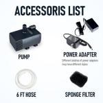 Compact Automatic Sump Pump with Water Sensor