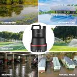 Tenzzola Portable Submersible Water Transfer Pump