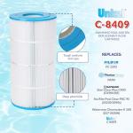 Unicel C-8409 Pool Filter Cartridge for 90 Sq Ft